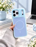 Pastel Pink and Yellow Phone Case Display